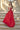 Prom Dresses Long Formal 3D Floral Applique Glitter Prom Dress Red