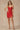 Cocktail Dresses Short Slit Homecoming Sequin Dress Red