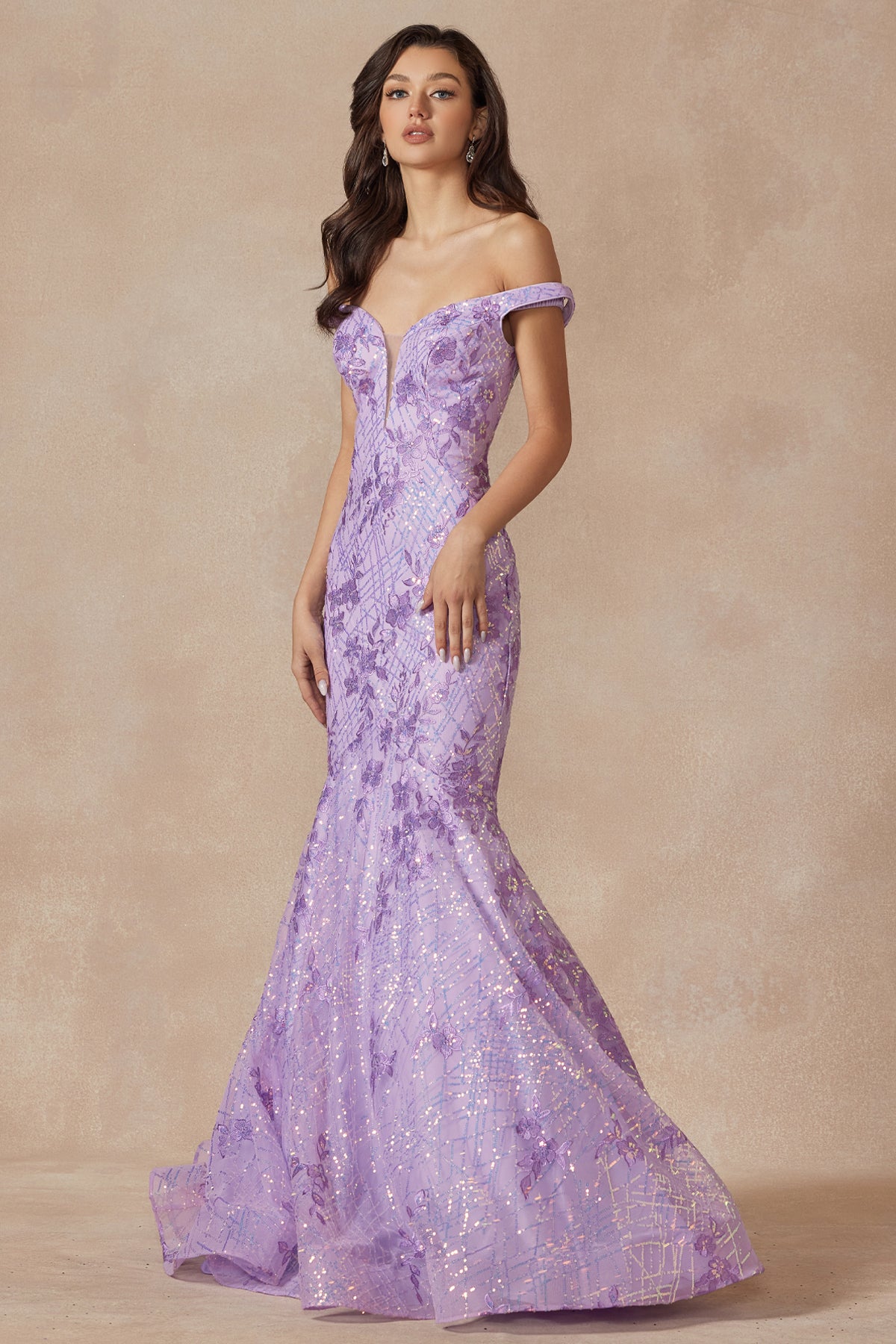 Juliet JT2412 Formal Long Prom Mermaid Dress