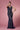 Formal Dresses Fitted Long Applique Formal Dress Navy Blue