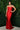 Prom Dresses Long Fitted Formal Prom Dress Dark Red