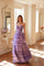 Prom Dresses Long Formal A Line Tiered Printed Prom Dress Lilac