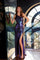 Prom Dresses Long Slit Metallic Formal Prom Dress Purple