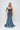 Prom Dresses Prom Long Beaded Ruched Formal Sequin Dress Anqitue Blue