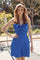 Cocktail Dresses Homecoming Short Mini Cocktail Dress Royal Blue