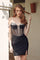 Cocktail Dresses Short Cocktail Fitted Dress Black