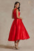 Homecoming Dresses Long One Shoulder Formal Dress Red