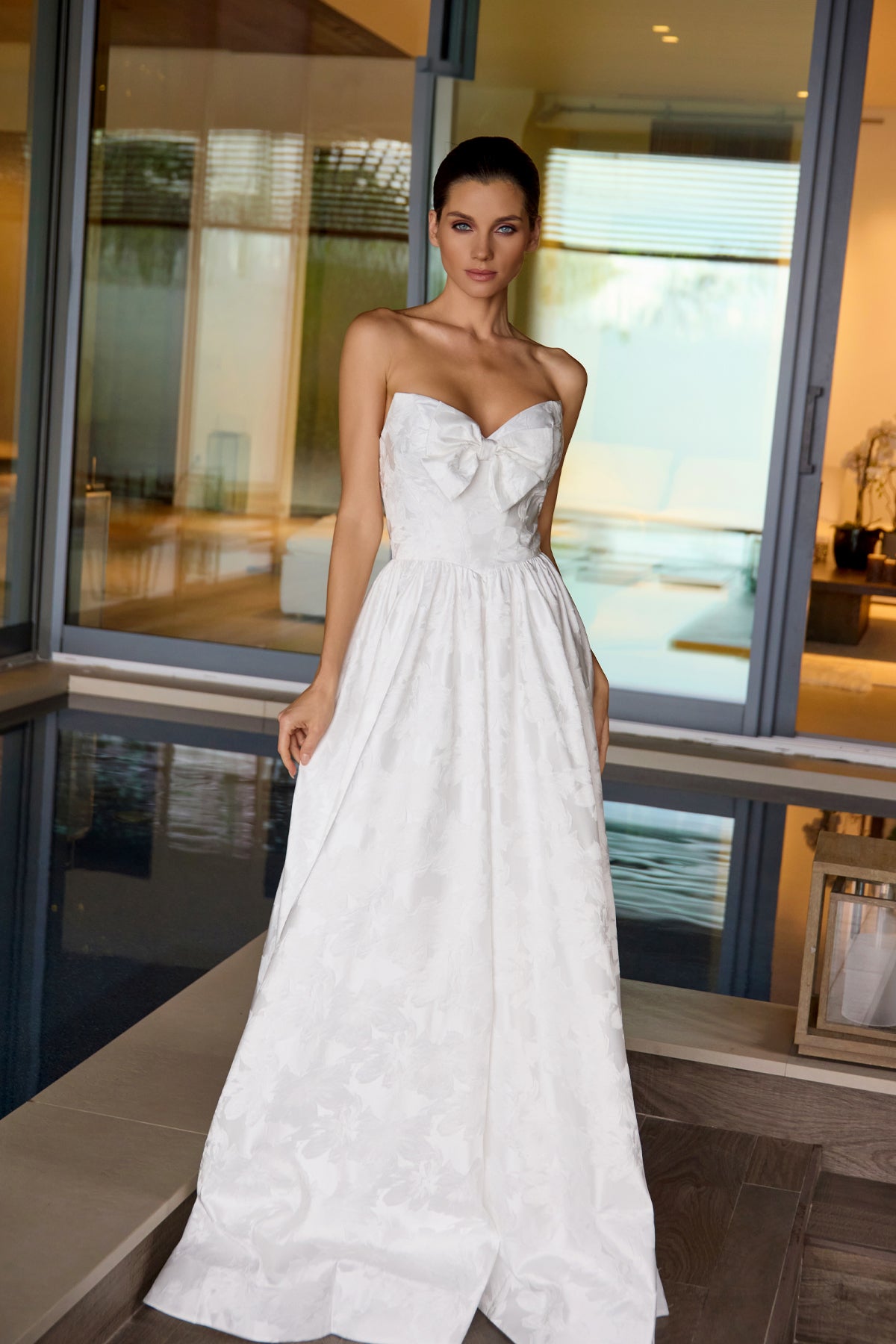 Wedding Dresses A Line Long Wedding Dress Juliet JT2700AW Off White