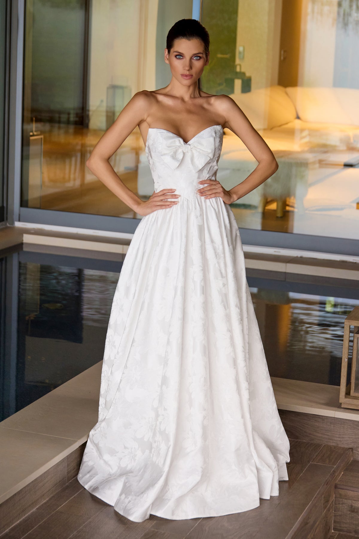 Wedding Dresses A Line Long Wedding Dress Juliet JT2700AW Off White
