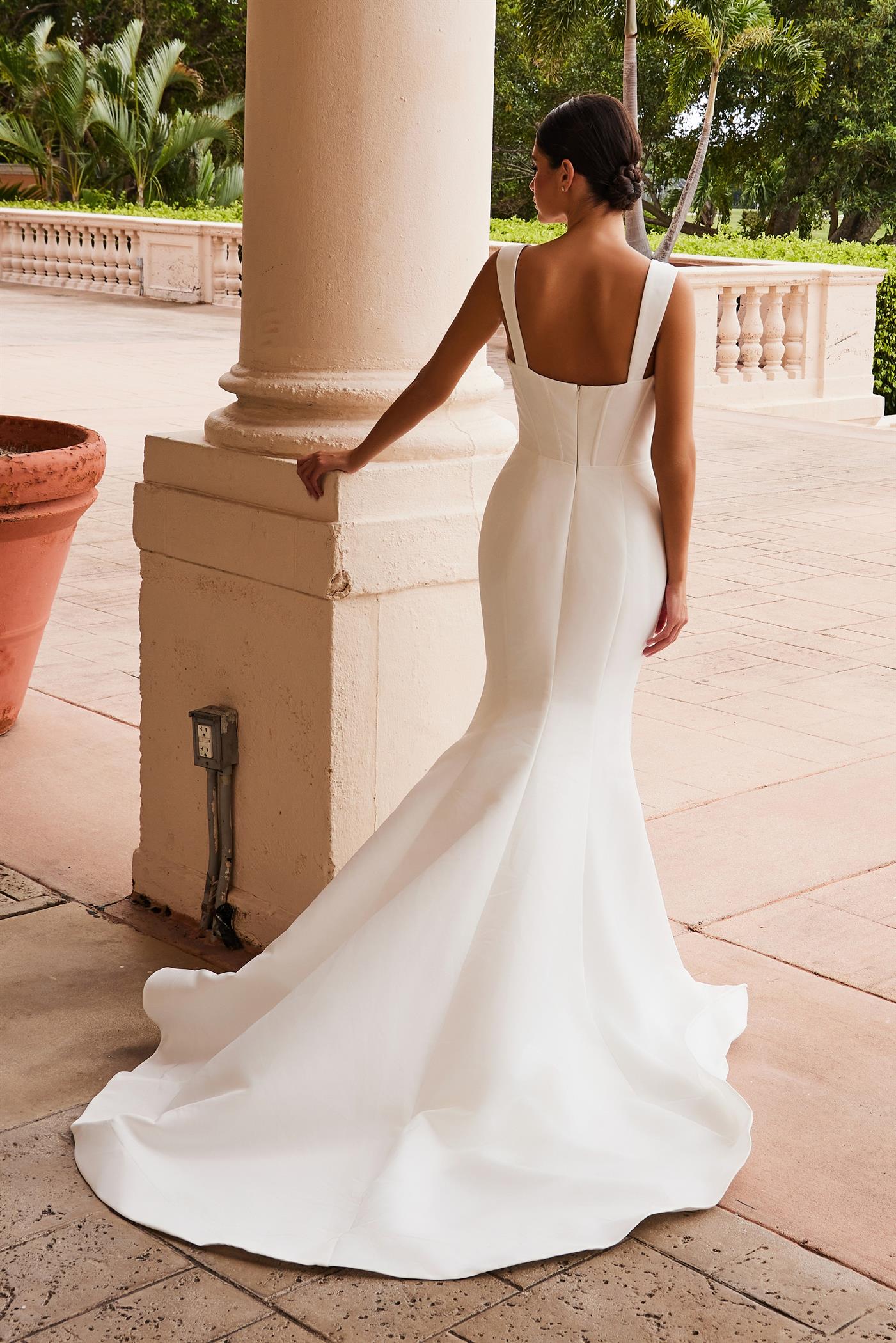 Nox Anabel JW1034 Long Fitted Wedding Dress