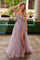 Prom Dresses Long Formal A Line Prom Dress Mauve