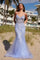 Prom Dresses Long Formal Sequin Formal Prom Dress Powder Blue