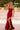 Prom Dresses Long Prom Glitter Slit Detail Formal Dress Burgundy