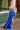 Prom Dresses Long Evening Gown Formal Beaded Slit Prom Dress  Royal Blue