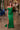 Prom Dresses Long Evening Gown Fitted Slit Prom Dress Green
