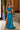 Prom Dresses Long Evening Gown Fitted Slit Prom Dress Peacock