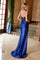 Prom Dresses Long Sequin Glitter Formal Prom Dress Navy Blue