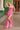 Prom Dresses High Slit Beaded Long Formal Prom Dress Hot Pink
