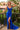 Prom Dresses Long Formal Sequin Applique Detail Slit Prom Dress Royal Blue