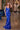 Prom Dresses Floral Prom Sequin Long Formal Dress Royal Blue