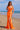 Prom Dresses Long Fitted High Slit Formal Prom Dress Orange