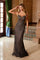 Prom Dresses Long Formal Beaded Prom Dress Black/Nude
