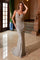 Prom Dresses Long Formal Beaded Prom Dress Silver