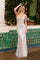 Prom Dresses Long Floral Formal Prom Dress White/Nude