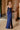 Prom Dresses Fitted Long Glitter Formal Beaded Prom Dress Navy Blue