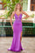 Prom Dresses Prom Beaded Slit Long Formal Dress Magenta