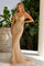Prom Dresses Long Formal Fitted Evening Prom Dress Gold