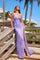 Prom Dresses Long Beaded Slit Sequin Formal Prom Dress Purple