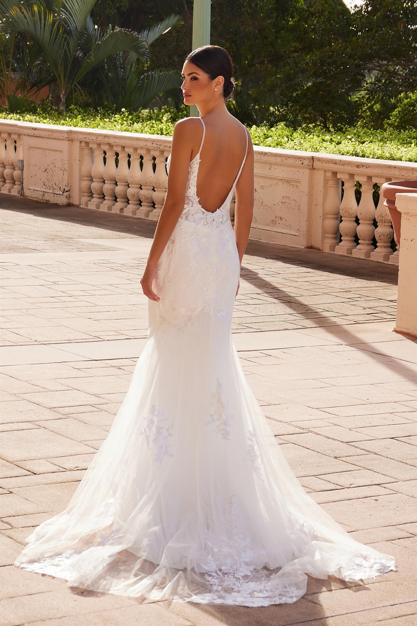 Nox Anabel JW239 Prom Dress - White