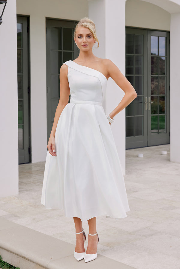 Tea Length Bridal Wedding Dress Nox Anabel JE931W