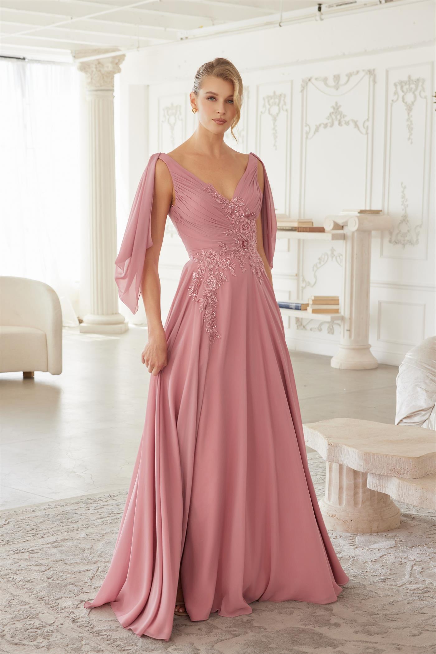 Nox Anabel ME151 Long Beaded Plus Size Formal Dress – The Dress Outlet