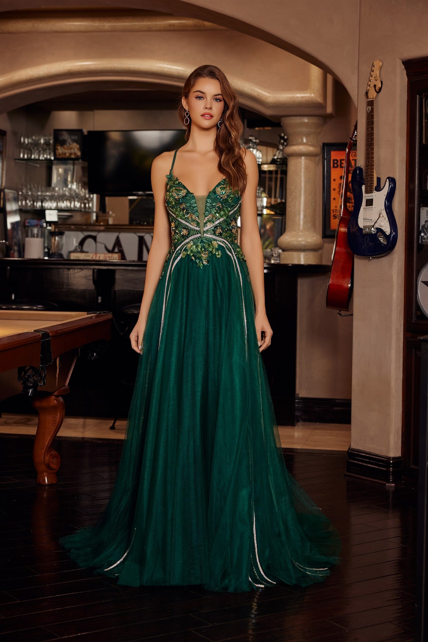 Prom Dresses Long Formal Sequin Evening Prom Dress Emerald