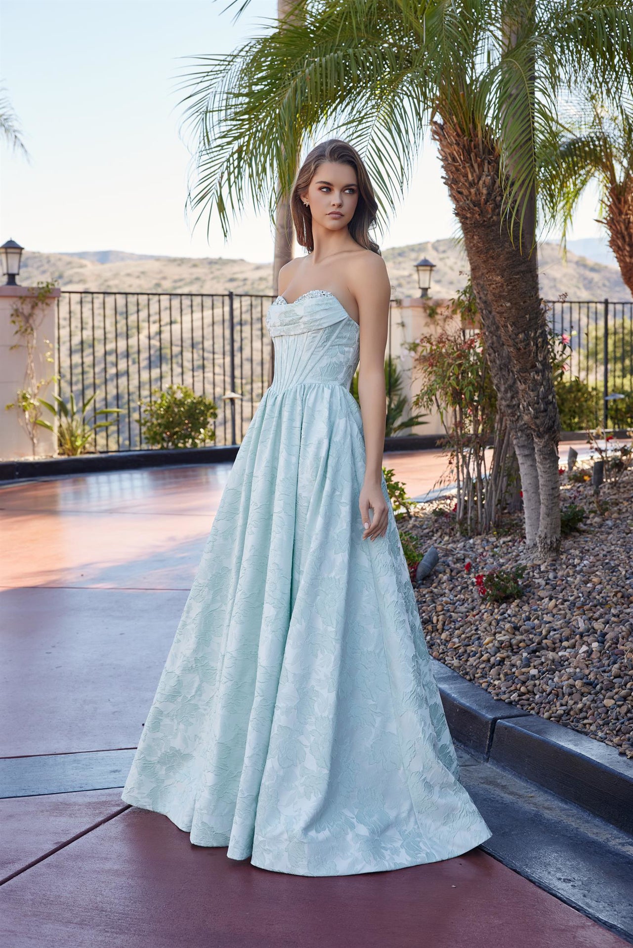 Prom Dresses Long Formal Sequin Corset Prom Dress Sage Green