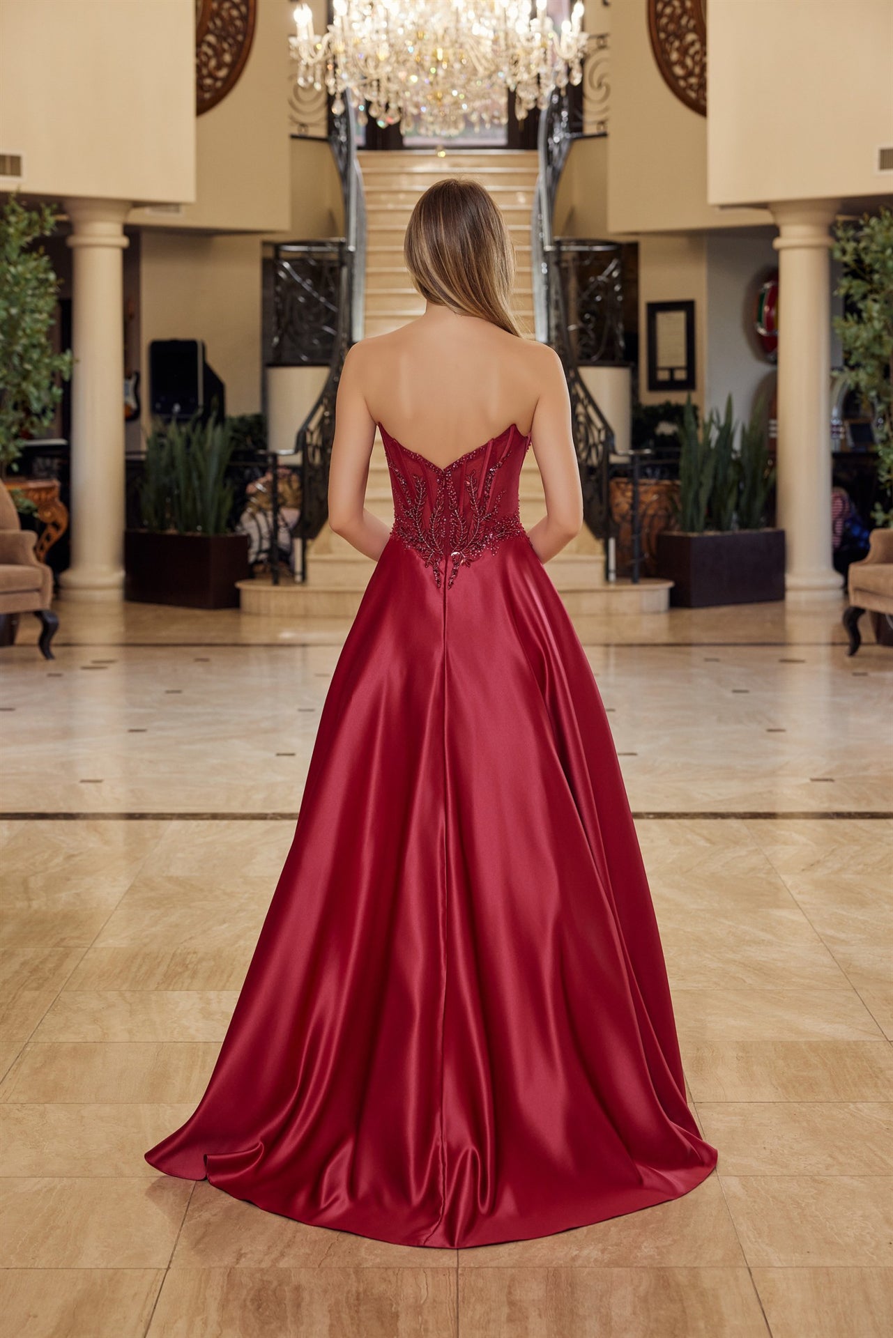 Nox Anabel Y1798 Long Formal Evening A Line Sequin Prom Dress