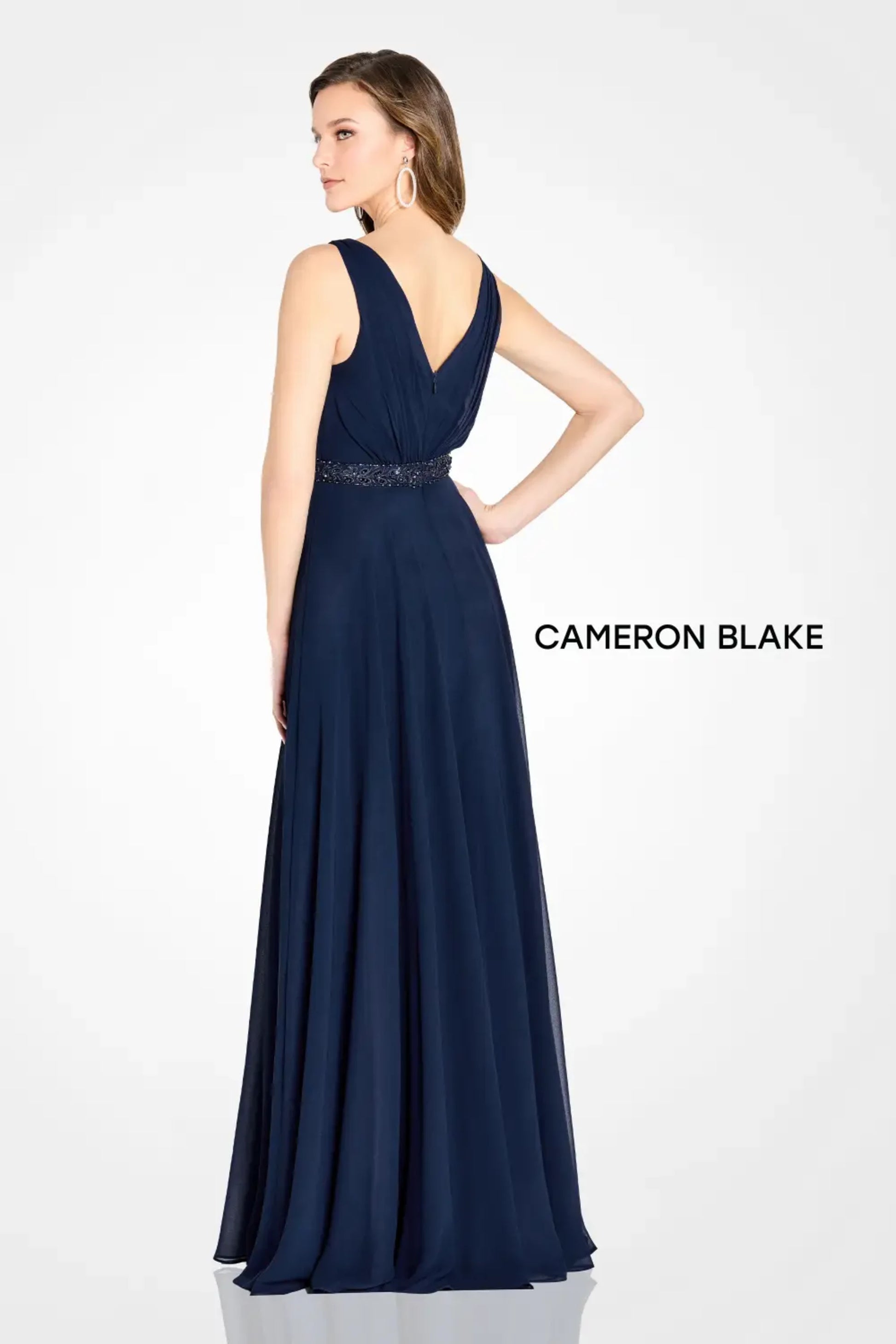 Cameron Blake CB756 Long Formal Mother of the Bride A Line Dress