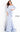 JVN By Jovani Off Shoulder Ruched Long Gown JVN02035 - The Dress Outlet Jovani Light Blue