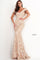 Formal Dresses Mermaid Long Lace Formal Evening Dress Gold