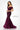 Formal Dresses Long Mermaid Beaded Lace Evening Dress Merlot