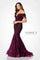 Formal Dresses Long Mermaid Beaded Lace Evening Dress Merlot