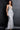 Jovani Prom Long Sleeveless Feather Dress 03023 - The Dress Outlet Grey/Silver