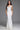 Wedding Dresses Long Cowl Neckline Wedding Dress Off-White