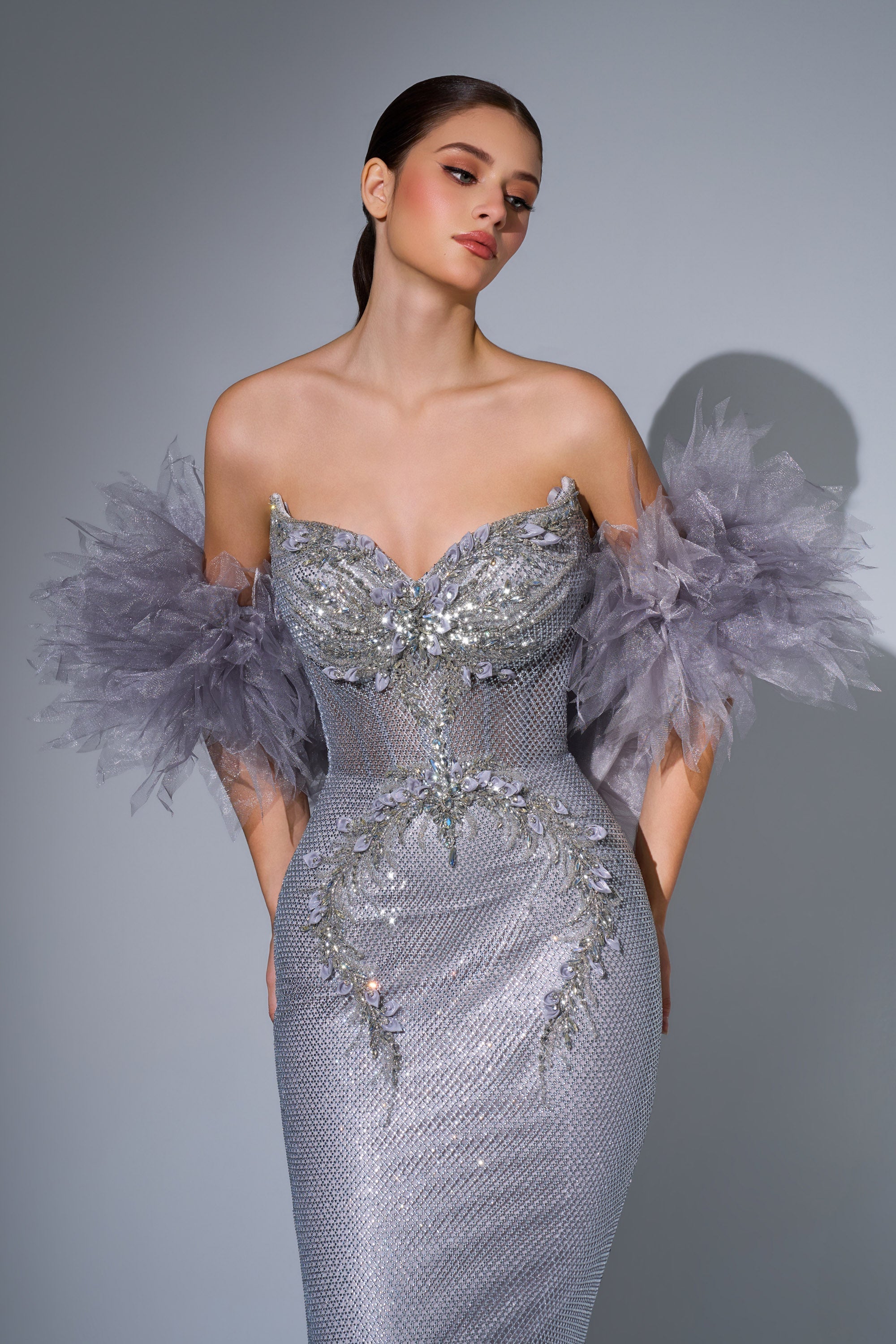 Sweetheart Floor-Length Sequin Prom Mermaid Luscious Delia LD12101 Pre Order