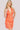Cocktail Dresses Fitted Short Cocktail Sequin Dress Tangerine
