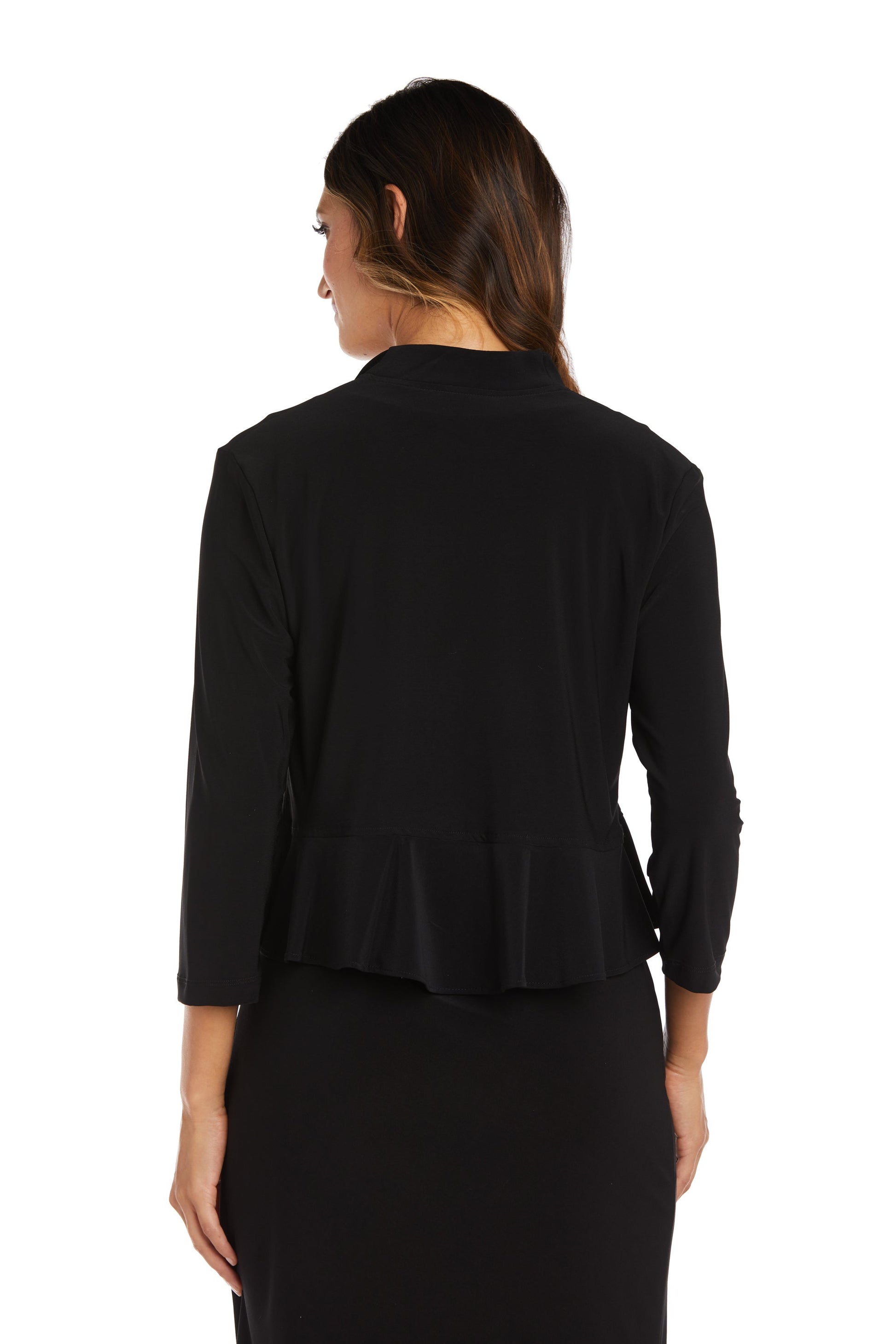 R&M Richards 42780 Formal 3/4 Sleeve Ruffle Jacket