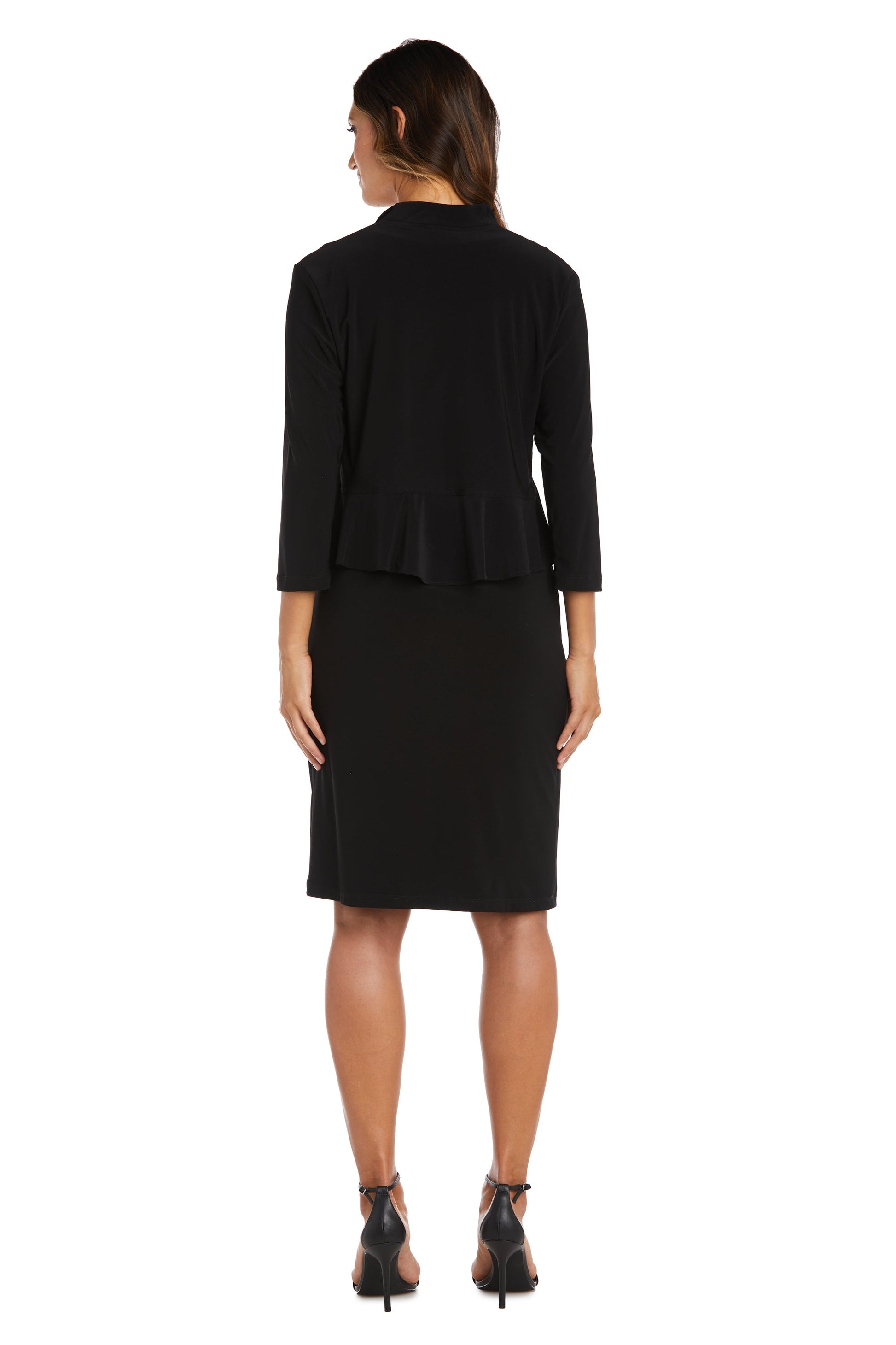 R&M Richards 42780 Formal 3/4 Sleeve Ruffle Jacket