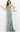 Prom Dresses Fitted Long Floral Formal Prom Sequin Dress Sage